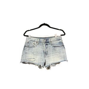 Levi’s Shorts Women 27 Blue Denim Premium 501